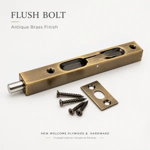 Brass Flush Tower Bolt